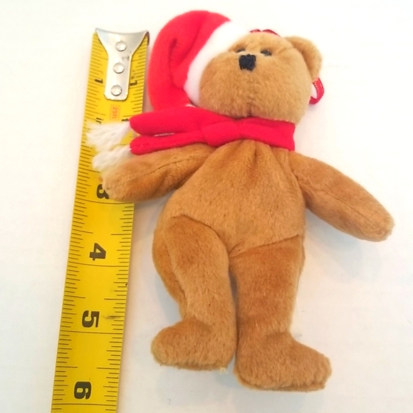 Ty Vintage Beanie Holiday Teddy Plush Hanging Ornament - Picture 7 of 7